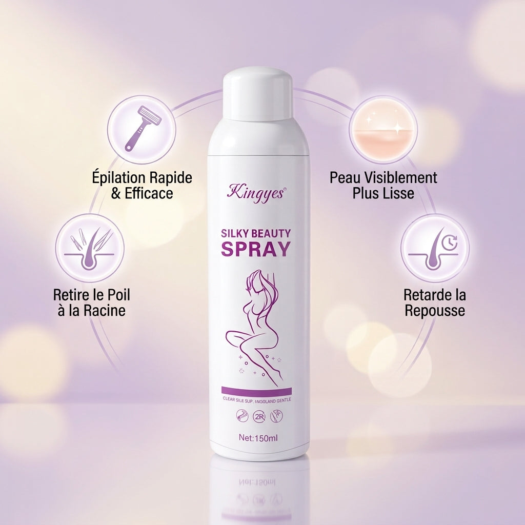 LE SPRAY ÉPILATOIRE  Silky Beauty