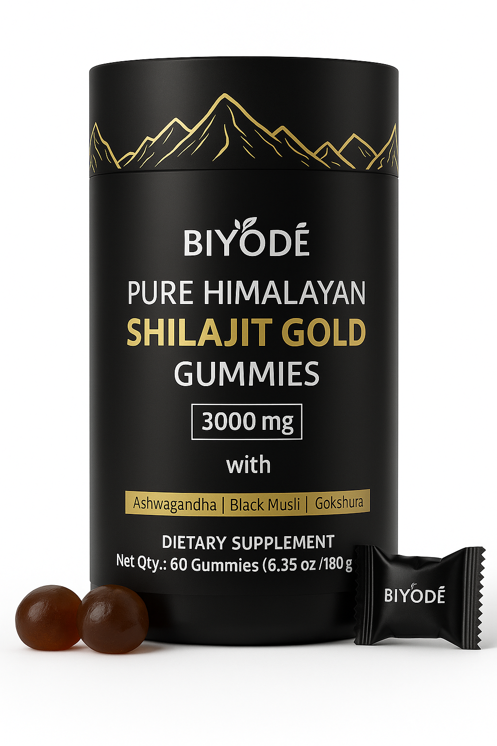 🌿SHILAJIT PURE 3000mg ( 60 Gummies ) - Energie, Endurance et  Vitalité