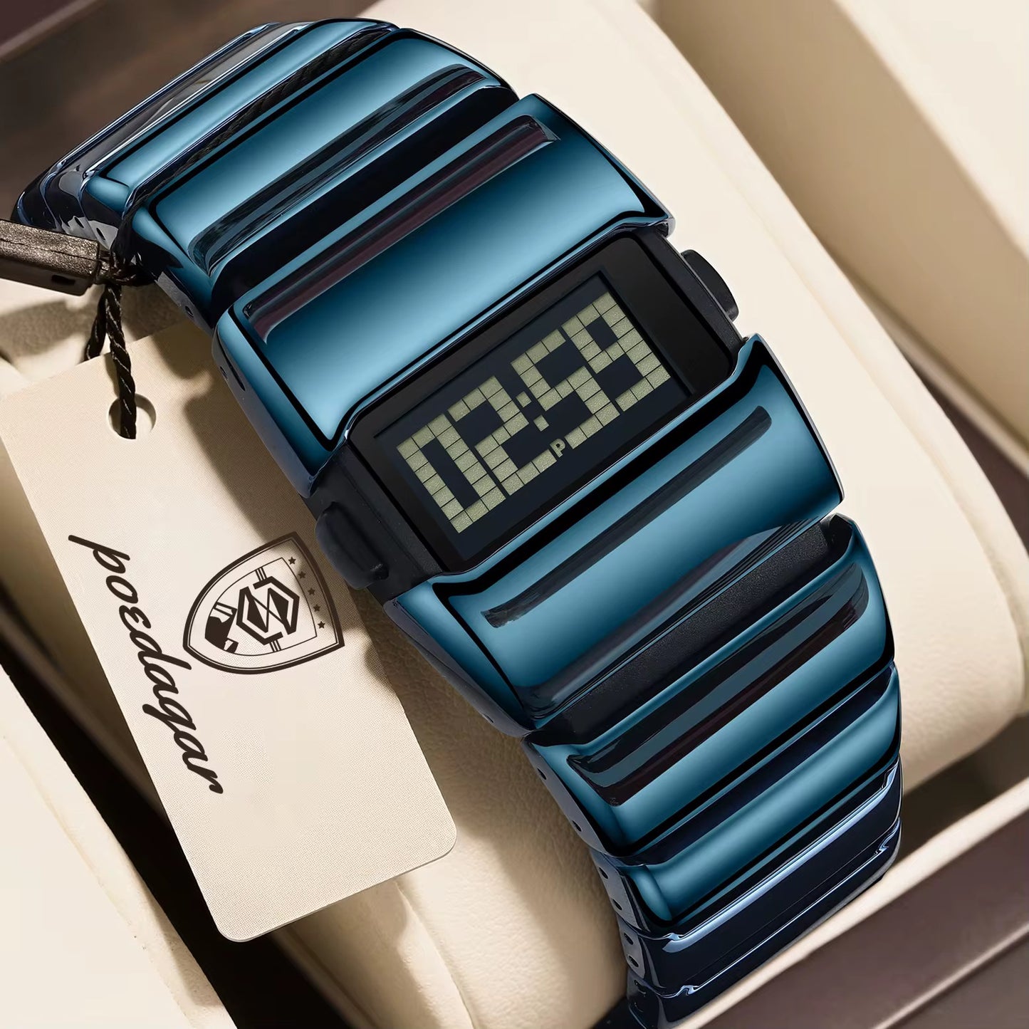 MONTRE DIGITALE PREMIUM – ÉLÉGANCE & MODERNITÉ AU POIGNET