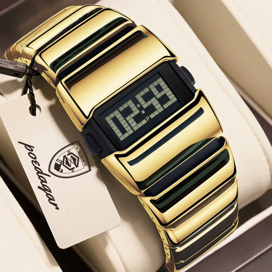 MONTRE DIGITALE PREMIUM – ÉLÉGANCE & MODERNITÉ AU POIGNET